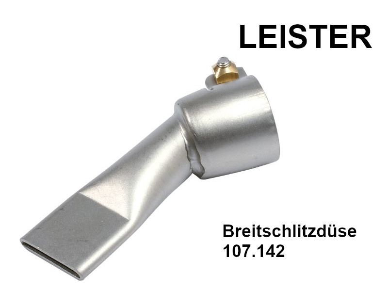 LEISTER 107.142 Breitschlitzdüse 20mm für Hot-Jet S
