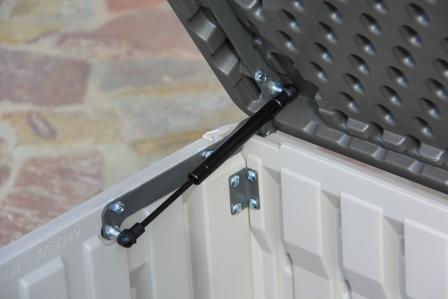 LIFETIME Kissenbox - Gartenbox XXL 495 L aus Kunststoff