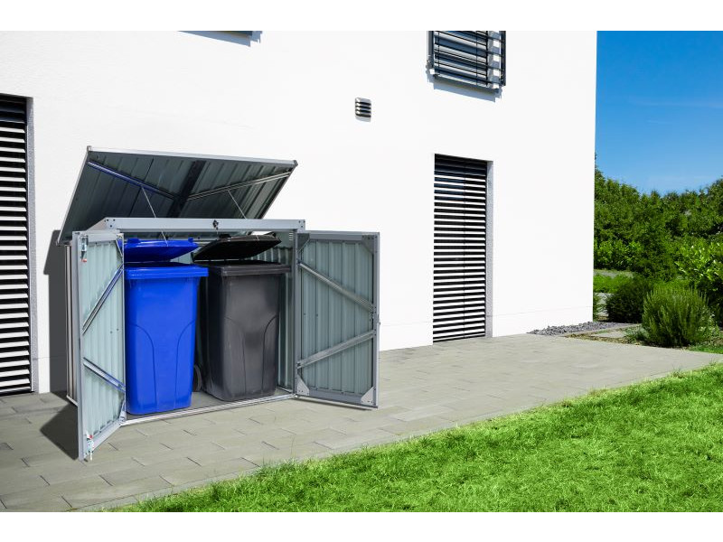 WESTMANN Mülltonnenbox "5x3" 158x101x134 anthrazit