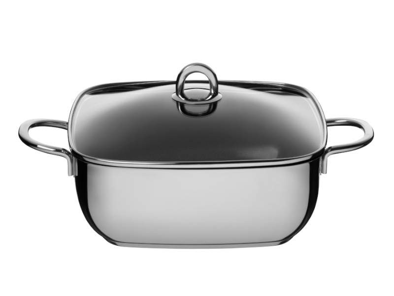 SILIT Schmorkasserolle STUDIO mit Glasdeckel 29cm