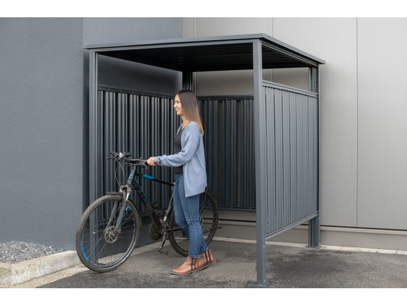 WESTMANN Fahrrad- und Rauchunterstand anthrazit