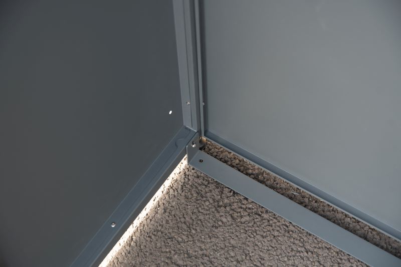 WESTMANN Mülltonnenbox metall Moderna 1x240 l