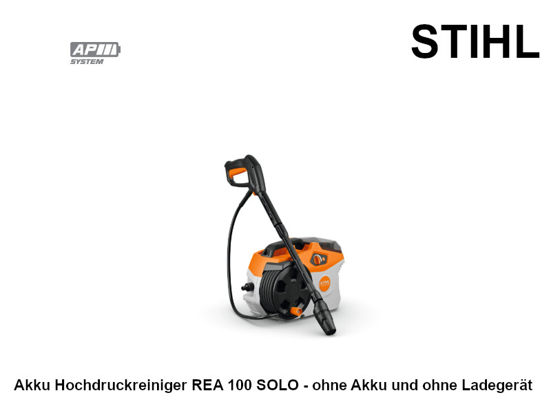 STIHL Akku Hochdruckreiniger REA 100 Plus SOLO - ohne Akku und ohne Ladegerät