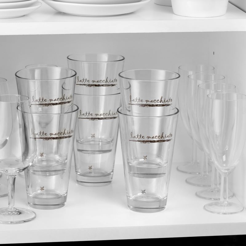 WMF Clever & More Latte Macchiato Set, 12-teilig