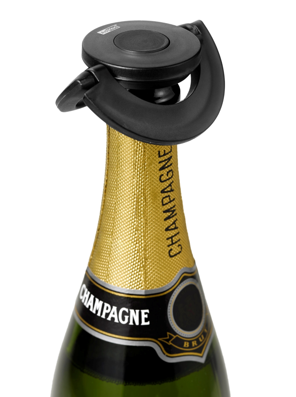AdHoc Gusto FV31 Sekt- und Champagnerverschluss Schwarz