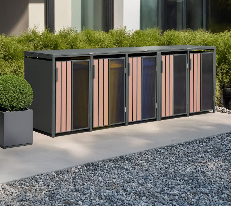 WESTMANN Mülltonnenbox metall Status 5