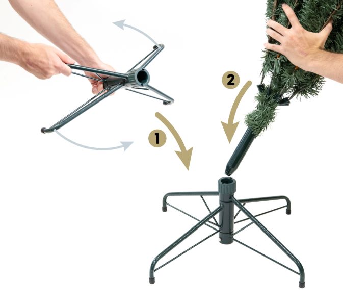 EVERGREEN Weihnachtsbaum Roswell Kiefer 210 cm