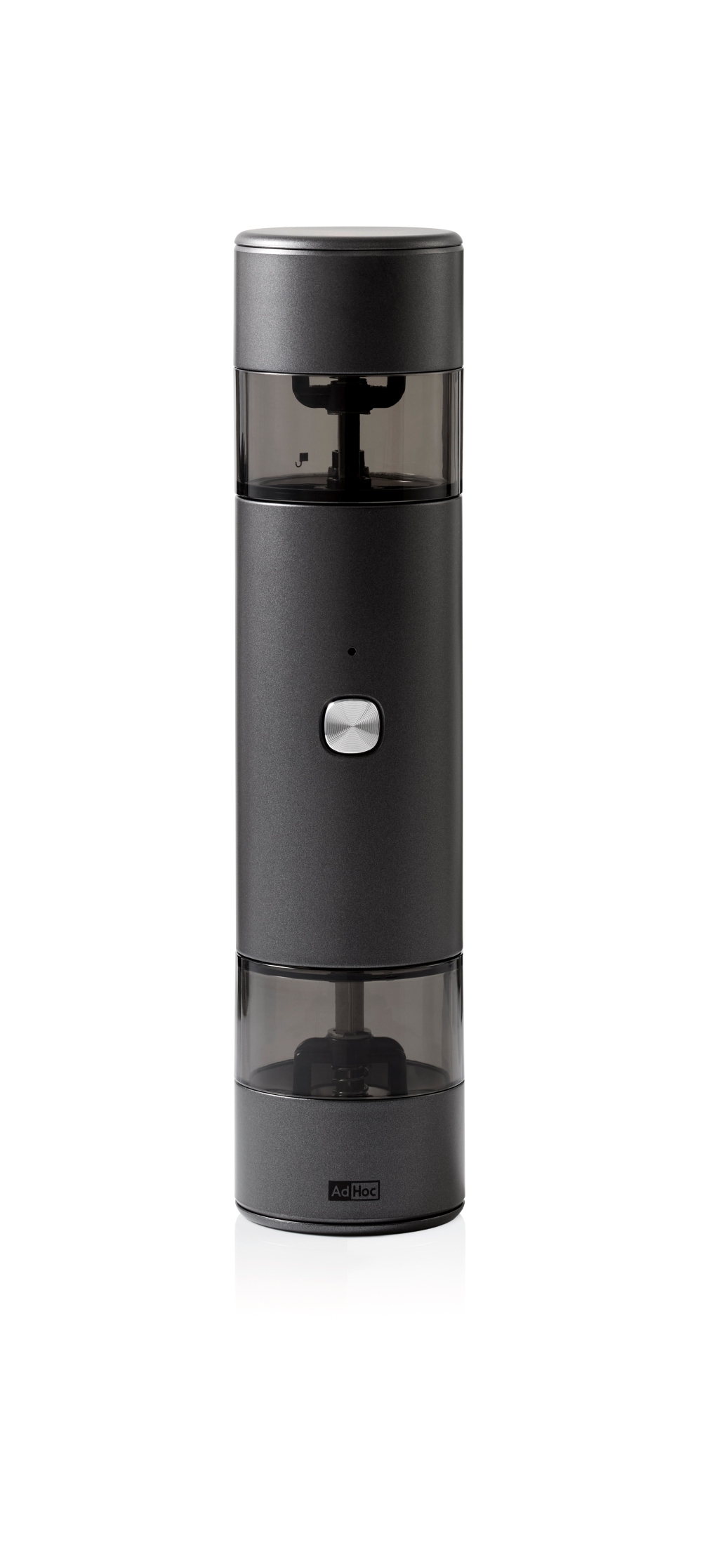 AdHoc i.Mill Duo EP143 Elektrische Pfeffer- & Salzmühle USB-C 23,5 cm Dunkelgrau