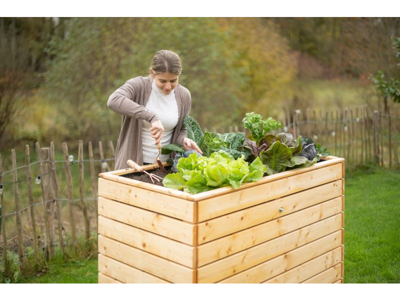 WESTMANN Hochbeet Fichte 130x70x90 cm natur