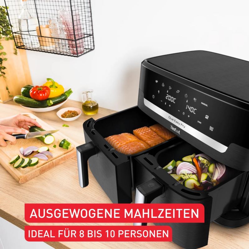 TEFAL Dual Easy Fry Xxl EY9428E0