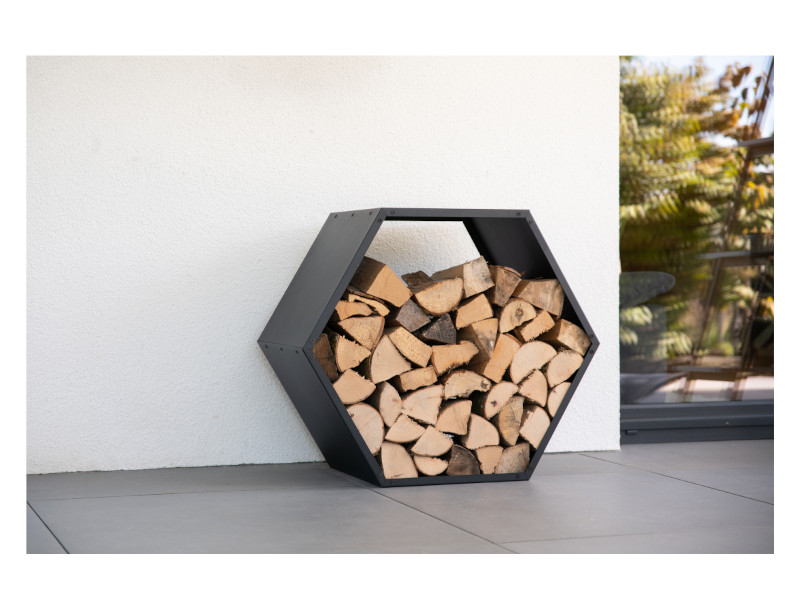 WESTMANN Kaminholzregal Metall BIENE