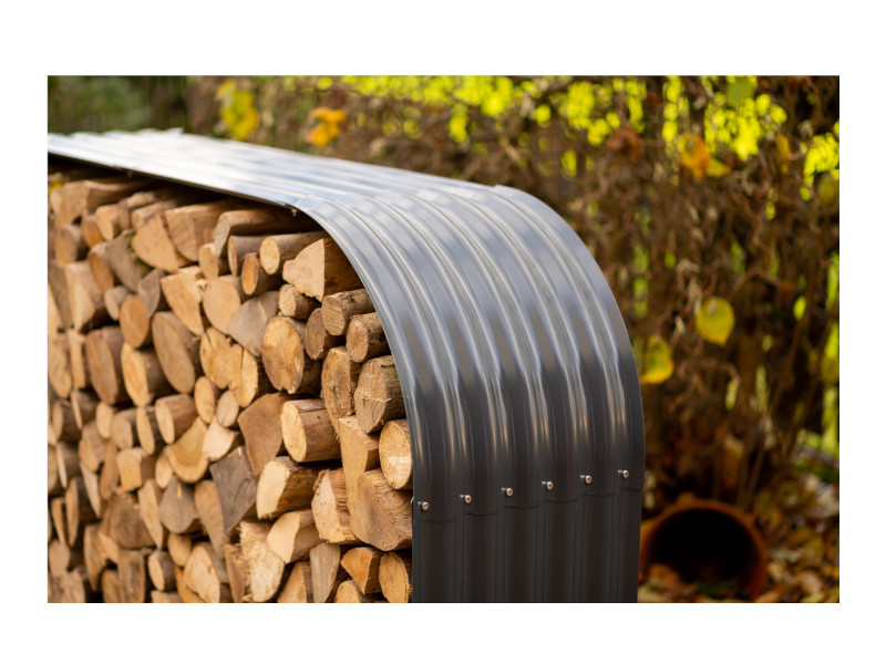 WESTMANN Kaminholzregal 212x46x111 cm anthrazit