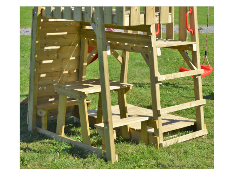 WENDI TOYS Spielturm FLAMINGO 340x290x270