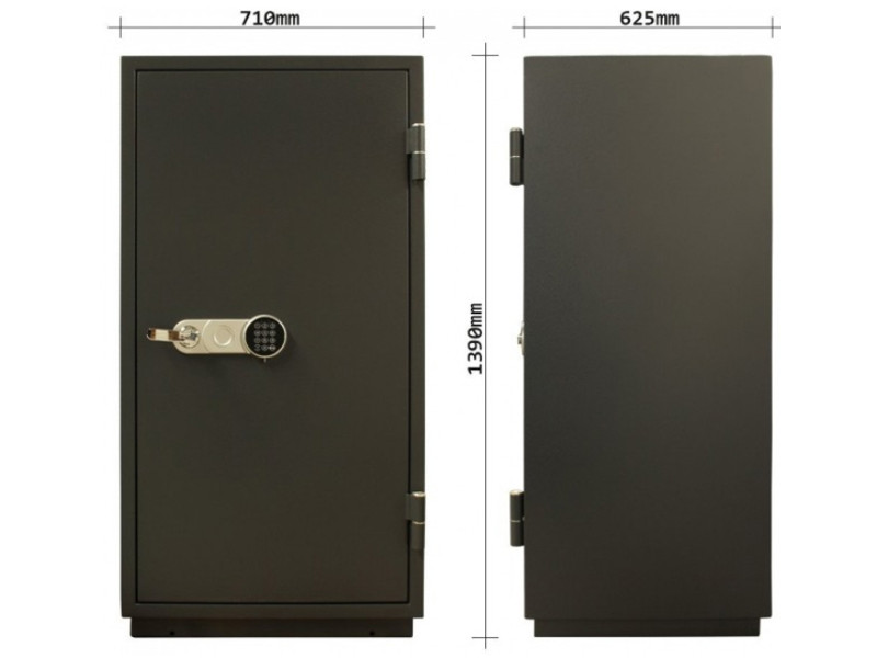 ROTTNER geprüfter Feuerschutztresor Sydney 140 elektronisch
