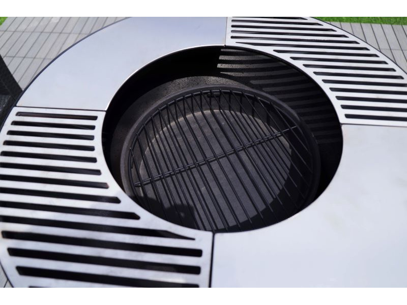 WESTMANN Grill, Plancha und Feuerplatte schwarz