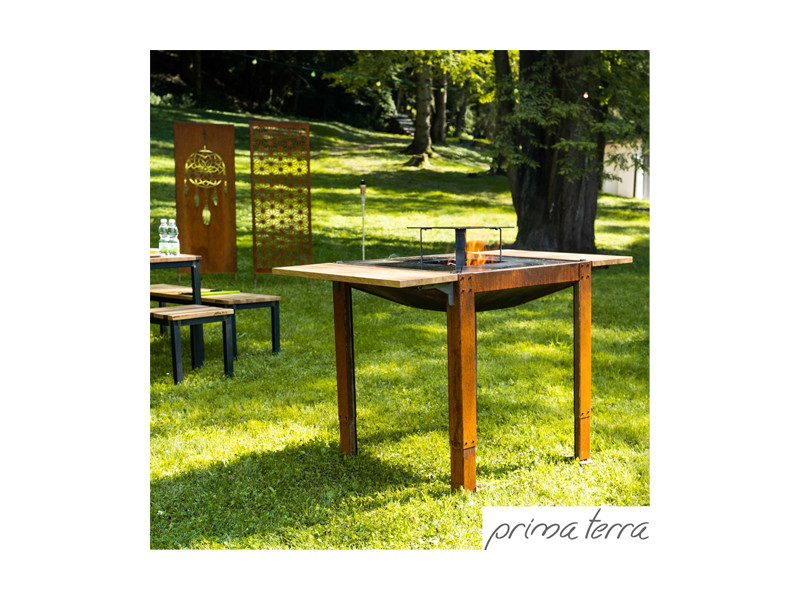 PRIMA TERRA Feuerschale  CALIDO H=90cm