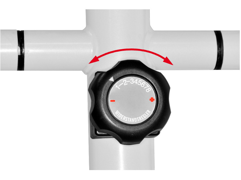 CHRISTOPEIT Crosstrainer Heimtrainer CT 4 2in1