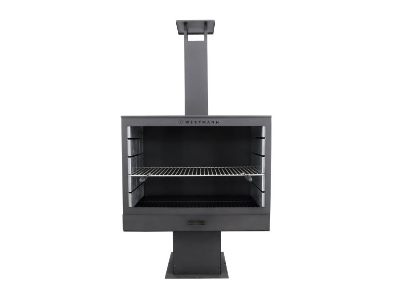 WESTMANN Grill und Kaminofen schwarz