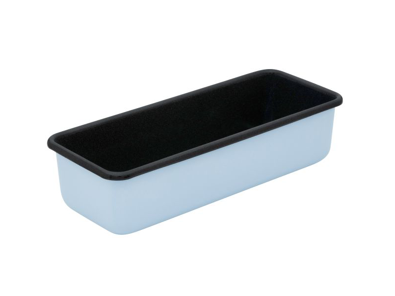 RIESS Email Königskuchenform 30x10 cm BLAU 0638-028