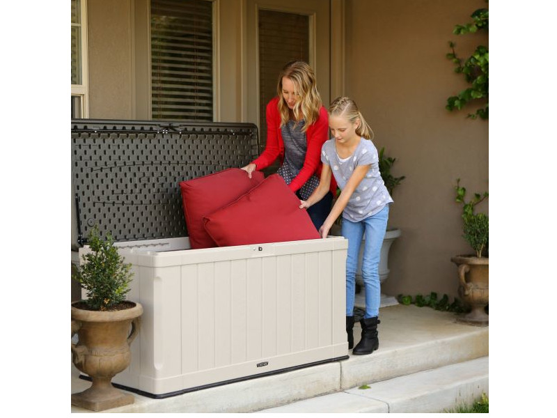 LIFETIME Kissenbox HARMONY Lichtgrau 440 L