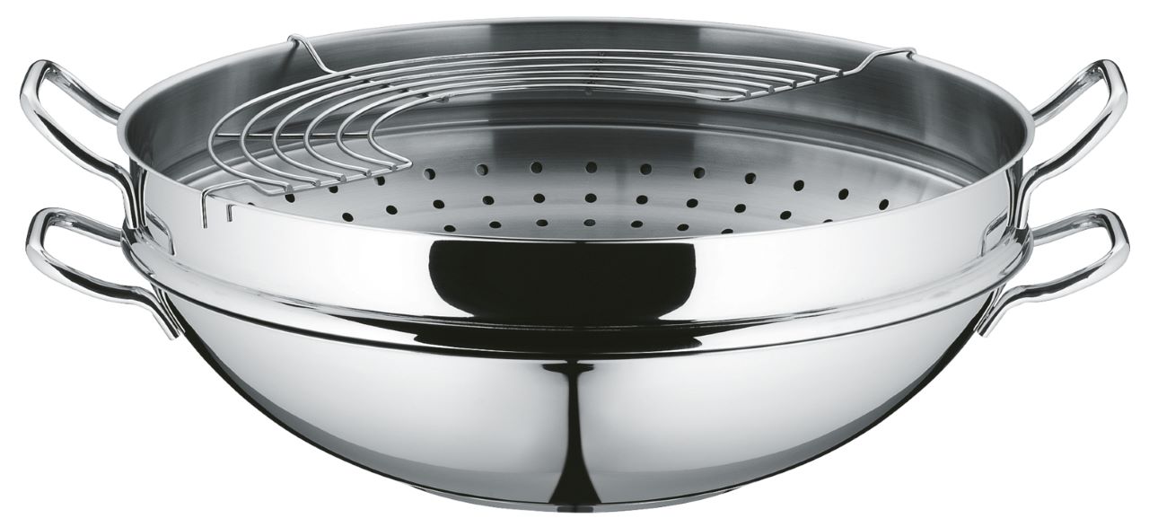 WMF Wok-Set MACAO 36 cm, 4-teilig