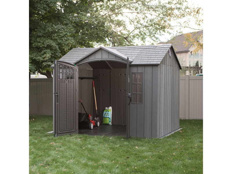 LIFETIME Gerätehaus Gartenhaus SATURN 244x305 cm Kunststoff