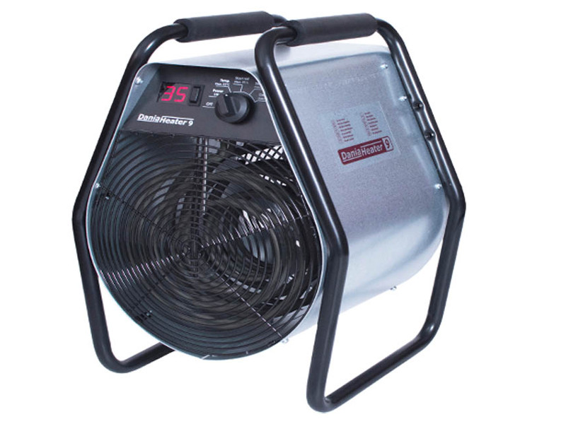 DANIA Elektroheizer 15 kW, 400V mit Timer und Nachlauffunktion