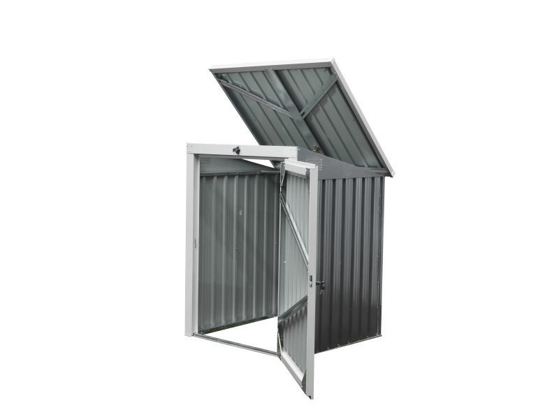 WESTMANN Mülltonnenbox "3x3" 104x101x134 anthrazit