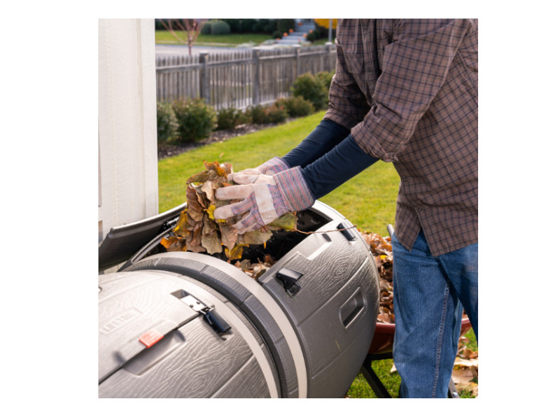 LIFETIME Trommelkomposter Fass 380 L