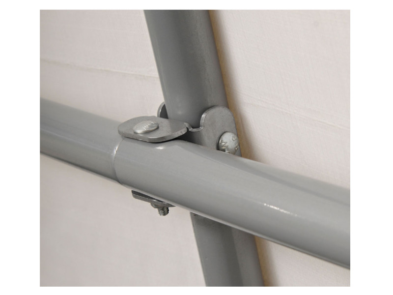 SHELTERLOGIC Folien Gewächshaus 4,32m² 240x180 cm WEIß