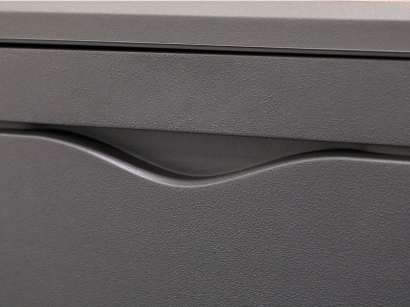 LIFETIME Kissenbox XXL Carbongrau 495 L