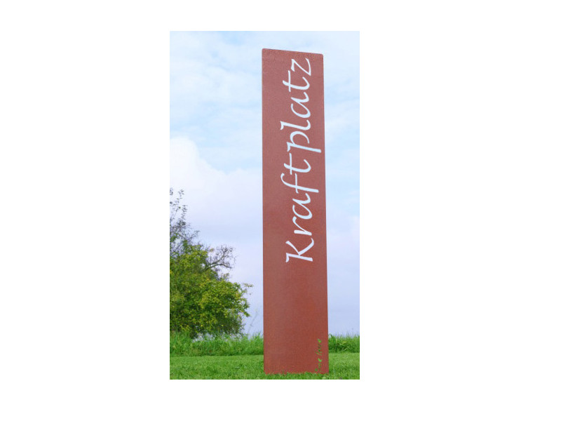 PRIMA TERRA Gartenstelen "KRAFTPLATZ"  120x20cm