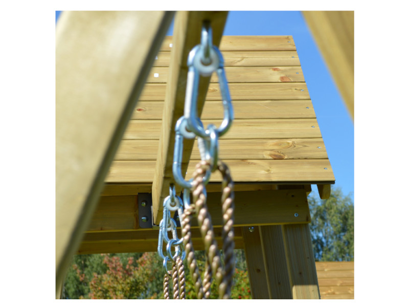 WENDI TOYS Spielturm FLAMINGO 340x290x270