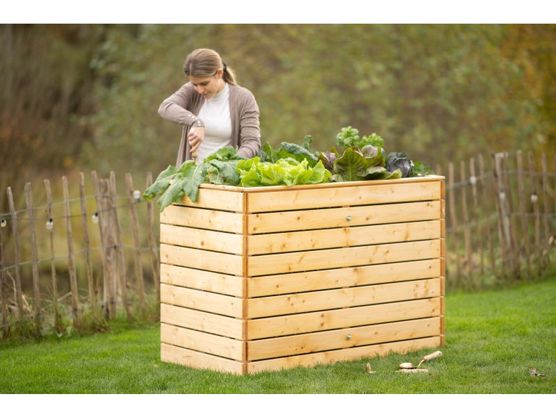 WESTMANN Hochbeet Fichte 130x70x90 cm natur