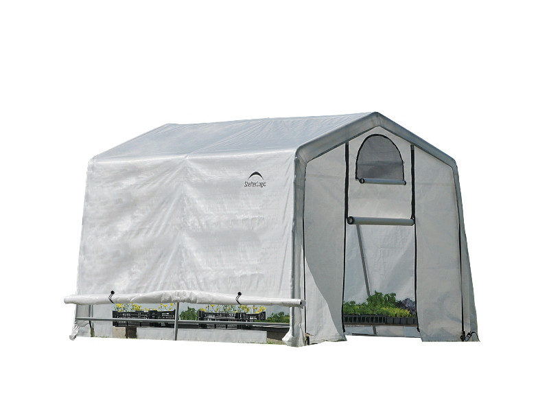 SHELTERLOGIC Folien Gewächshaus Treibhaus 9m²