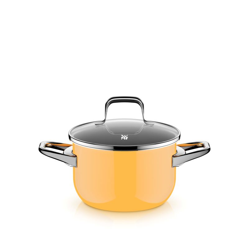 WMF Fusiontec Essential Pro, Topf-Set, 4-teilig, Mango Yellow
