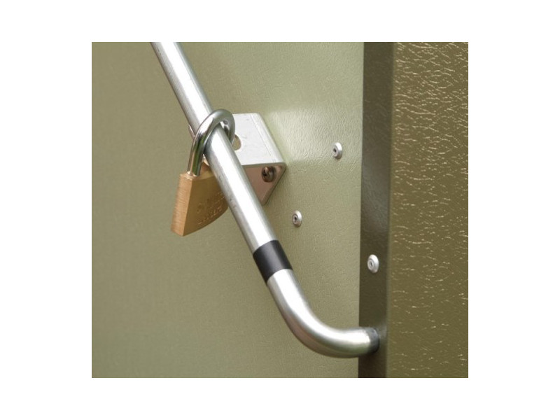 TRIMETALS Aufbewahrungsbox STOREGUARD inkl. Metallboden 196x89x113cm