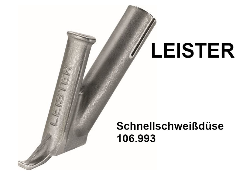 LEISTER 106.993 Schnellschweißdüse 7mm Profil B aufschiebbar