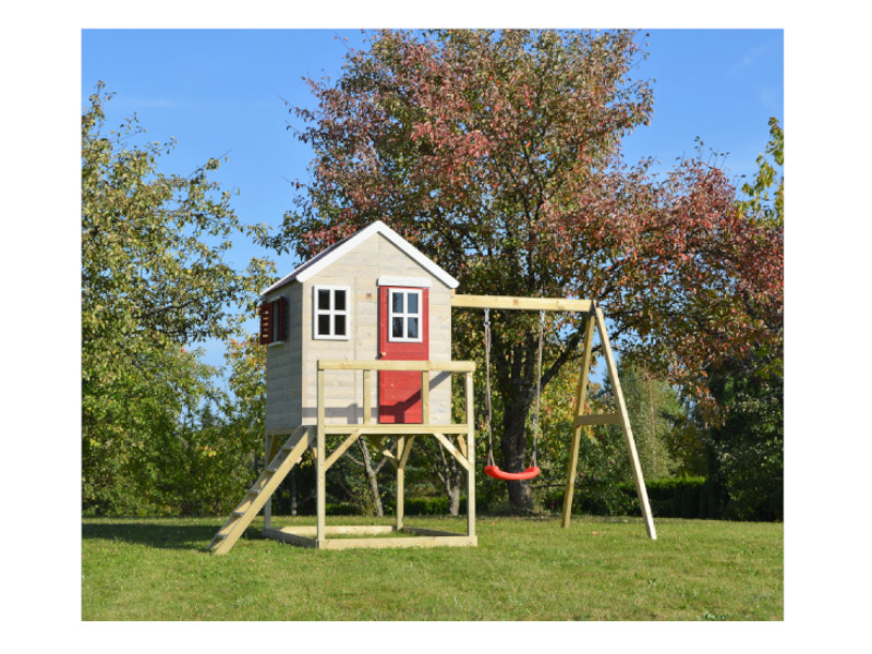 WENDI TOYS Spielhaus ZEBRA 350x192x242