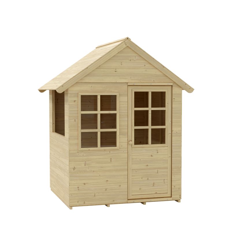 Zwerkules Kinder Spielhaus Holz, Holla