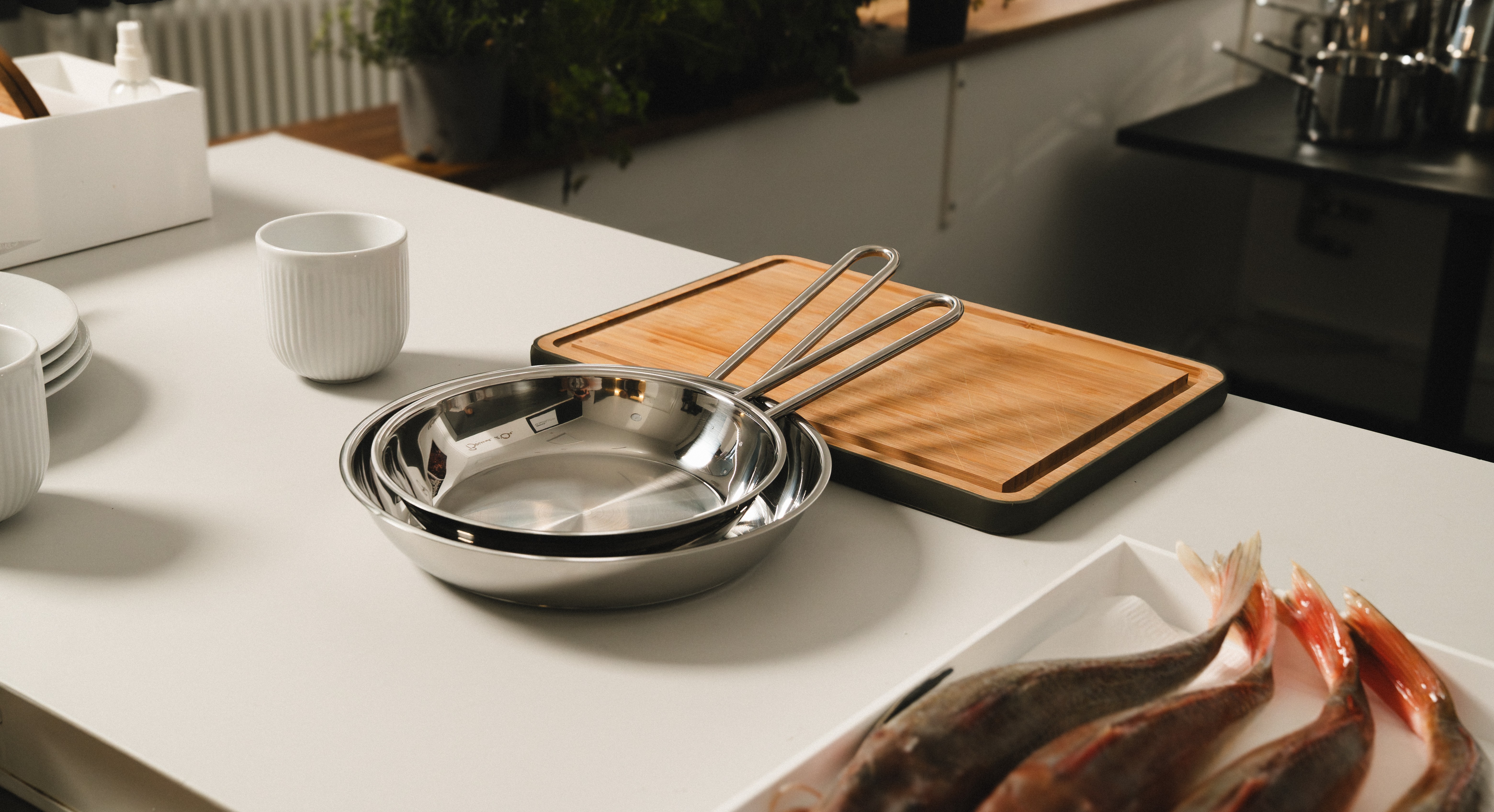 Eva Trio Bratpfanne 24 cm Edelstahl