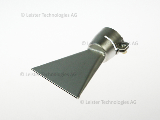 LEISTER 107.131 Breitschlitzdüse 80mm für Bitumen, aufschiebbar auf Triac S od. PID