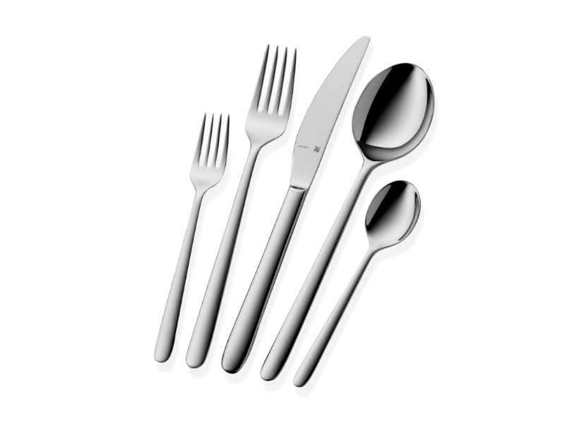 WMF Besteck FLAME Plus 66-teilig poliert Protect, Set für 12 Personen