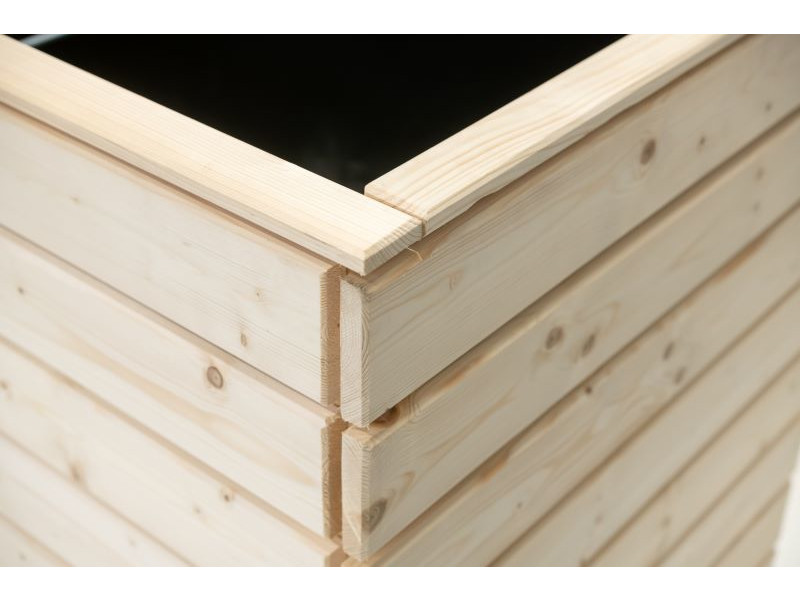 WESTMANN Hochbeet Fichte 130x70x90 cm natur