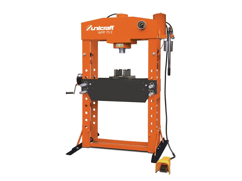 UNICRAFT Hydraulische Werkstattpresse WPP 75 E