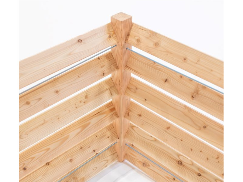 WESTMANN Komposter Lärche 130x100x80 cm