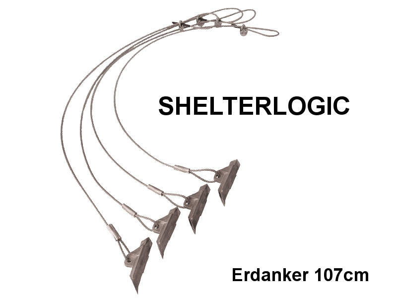 SHELTERLOGIC Erdanker 107cm