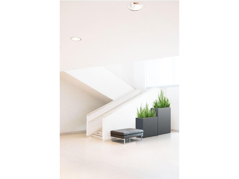 HERSTERA Pflanzgefäß Metall DIVIDER 100x40x115 anthrazit