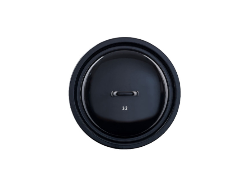 RIESS Email Riesen Topf DECKEL 32cm