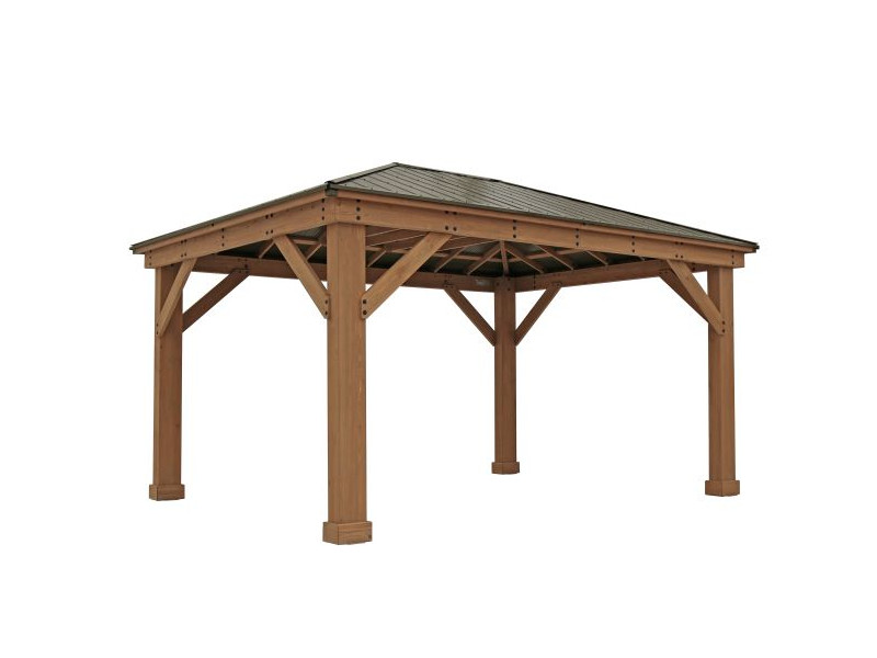 WESTMANN Holzpavillon DEVON 371x490 cm natur "12x16"
